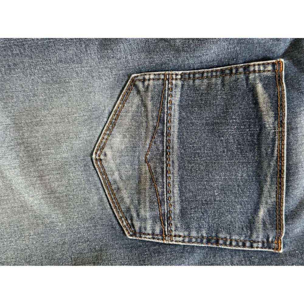 Nat Nast Luxury Originals Mens Straight Leg Jeans Blue Denim 32x32 Medium Wash